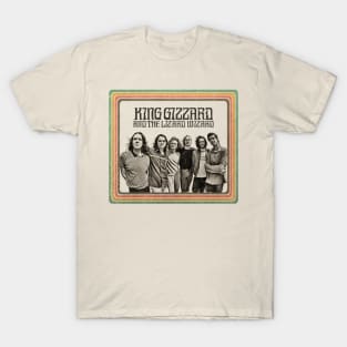 Retro Vintage King Gizzard And The Lizard Wizard T-Shirt